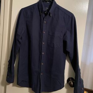 Long sleeve blue oxford- NEVER WORN